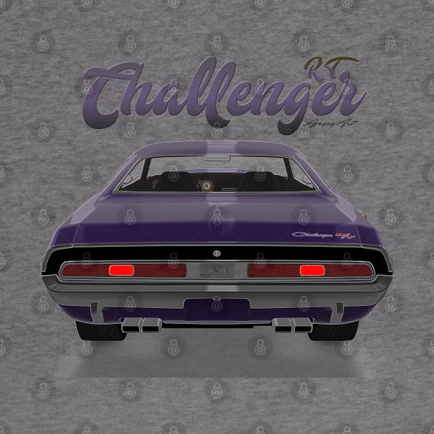 Challenger RT purple black by PjesusArt